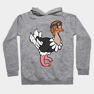 Racing ostrich Hoodie